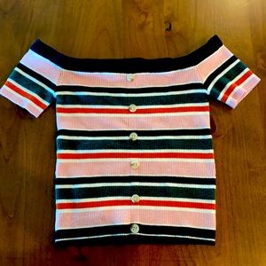 Lottie Moss off the shoulder